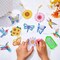 24pcs 5D Diamond Art Keychains – Double-Sided DIY Diamond Painting Kit, Full Drill Pendants for Beginners, Adults, Crafts, Home & Party Decor